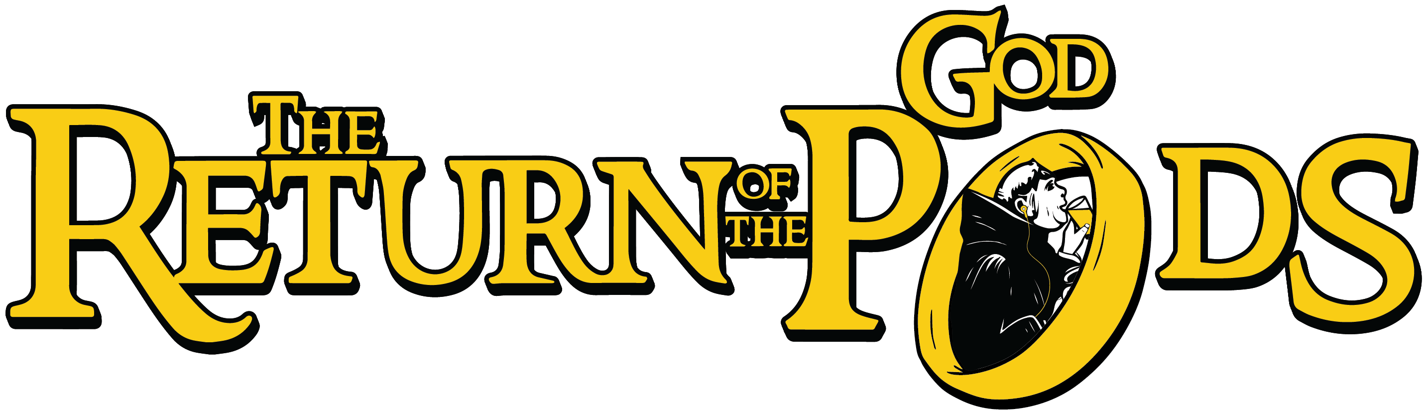 the return of the godpods logo 